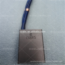 lighting protection carbon brush